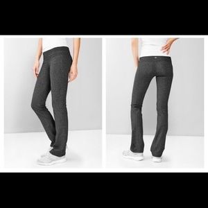 Gap Fit G Dance Heatheres Dark Gray Leggings